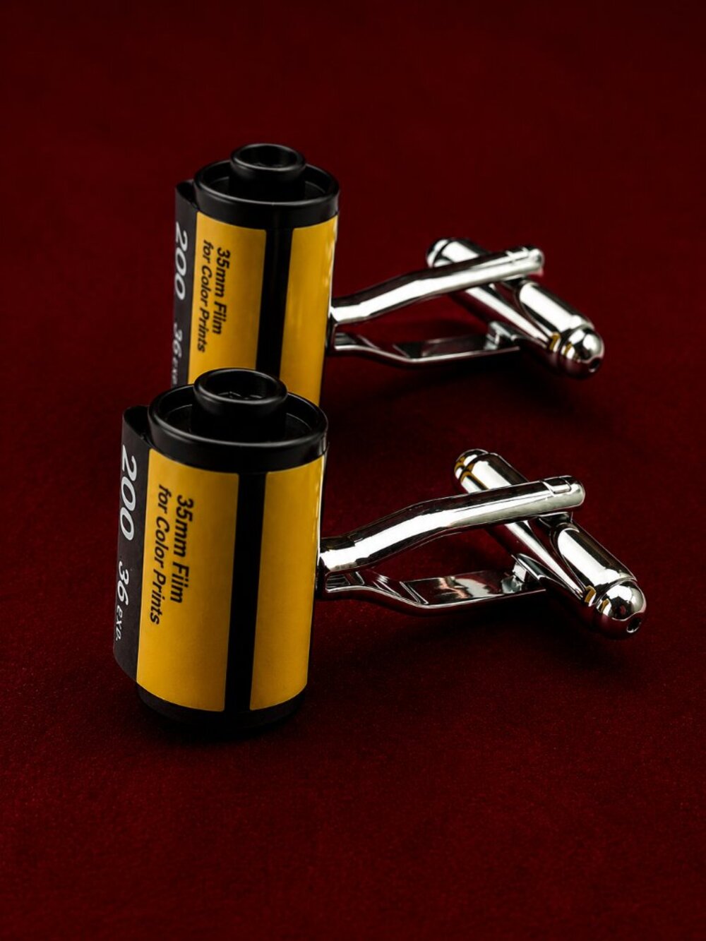 35mm Film Roll Cufflinks Links Father's Day Photographer Camera Gift